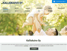 Tablet Screenshot of kalliokaivo.fi